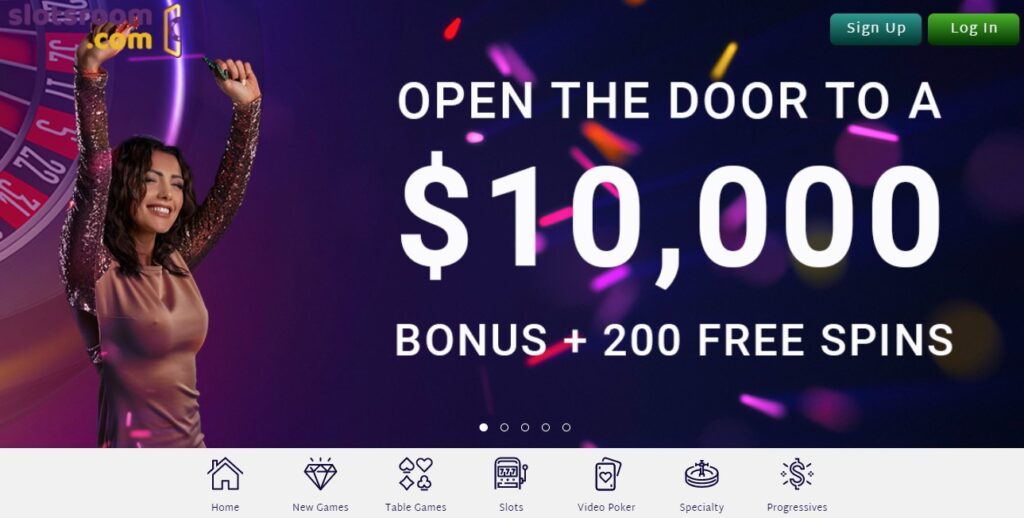 Slotsroom Casino Bonus Codes 10K + 200 Free Spins Slotsroom